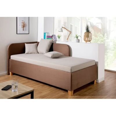 MAINTAL Aolana Beige - Schlafsofa, 90x200cm, Stauraum, Deutschland MAINTAL Aolana Beige - Schlafsofa, 90x200cm, Stauraum, Deutschland