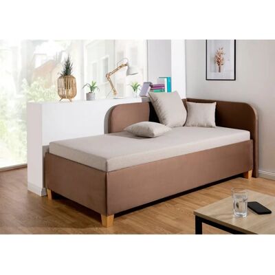 Maintal Aolana Beiges Polyester Schlafsofa - Schlafcouch Maintal Aolana Beiges Polyester Schlafsofa - Schlafcouch