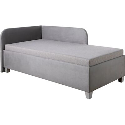 MAINTAL Aolana - Microfaser Grau 100x200cm Schlafsofa mit Stauraum MAINTAL Aolana - Microfaser Grau 100x200cm Schlafsofa mit Stauraum