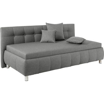MAINTAL Malea Polsterliege - Grau - Komplettbetten - 90x200cm - Nicht verstellbar MAINTAL Malea Polsterliege - Grau - Komplettbetten - 90x200cm - Nicht verstellbar