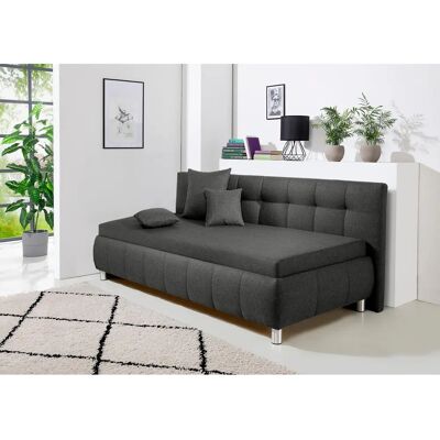 MAINTAL Malea Grau Polsterliege - 100x200cm MAINTAL Malea Grau Polsterliege - 100x200cm
