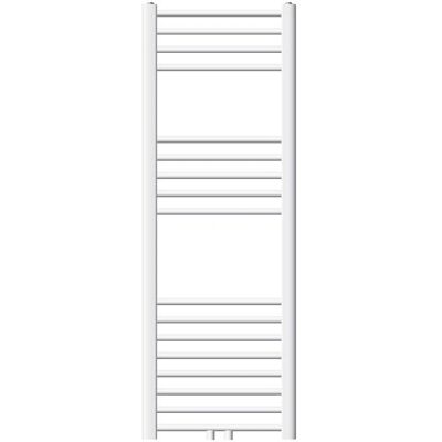 ECD GERMANY Radiatore per bagno - 400x1200mm - Bianco - Piatto - Con connessione centrale ECD GERMANY Radiatore per bagno - 400x1200mm - Bianco - Piatto - Con connessione centrale