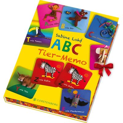 Gerstenberg Verlag ABC-Tier-Memo - 64 bunte Tierkarten Gerstenberg Verlag ABC-Tier-Memo - 64 bunte Tierkarten