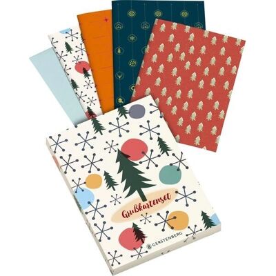 Gerstenberg Verlag Weihnachtsgrußkarten-Set - Bunt, 8 Stück Gerstenberg Verlag Weihnachtsgrußkarten-Set - Bunt, 8 Stück
