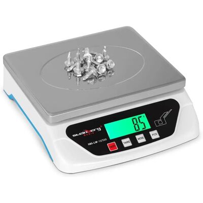 Bilancia Digitale Steinberg Basic - 10kg - Argento - Bilancia Lettere Bilancia Digitale Steinberg Basic - 10kg - Argento - Bilancia Lettere