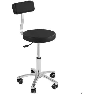 PHYSA Terni Verstellbarer Friseursessel - Schwarz PHYSA Terni Verstellbarer Friseursessel - Schwarz