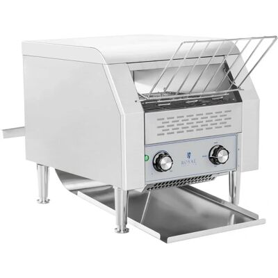 Royal Catering RCKT-1940 - Zilver - Transportband Toaster Royal Catering RCKT-1940 - Zilver - Transportband Toaster