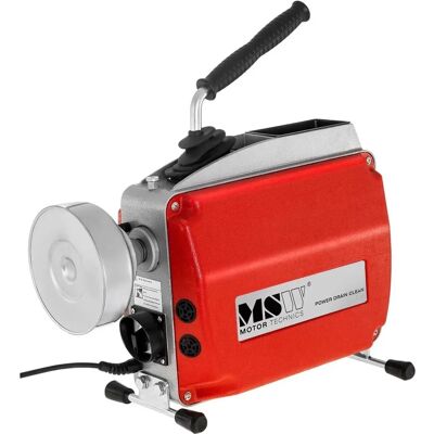 MSW MSW-POWER DRAIN CLEAN 2.3E Abflussreinigungsmaschine - Silber, Rot, Schwarz MSW MSW-POWER DRAIN CLEAN 2.3E Abflussreinigungsmaschine - Silber, Rot, Schwarz