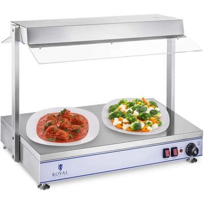 Royal Catering RCHP-70 - Piastrella Calda - Argento Royal Catering RCHP-70 - Piastrella Calda - Argento
