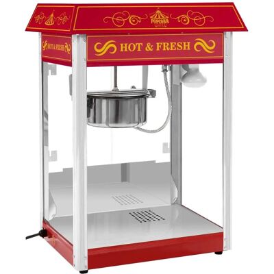 Royal Catering Red Retro Popcorn Machine - Professional, 16L Royal Catering Red Retro Popcorn Machine - Professional, 16L