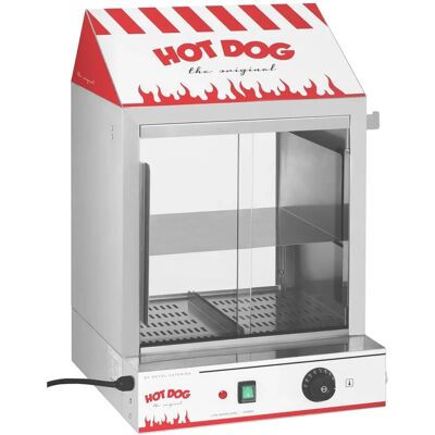 Royal Catering RCHW 2000 - Rosso, Argento - Cuoci Hot Dog Royal Catering RCHW 2000 - Rosso, Argento - Cuoci Hot Dog
