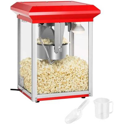 Royal Catering Macchina per Popcorn Rosso - 8 oz RCPR-1325 Royal Catering Macchina per Popcorn Rosso - 8 oz RCPR-1325