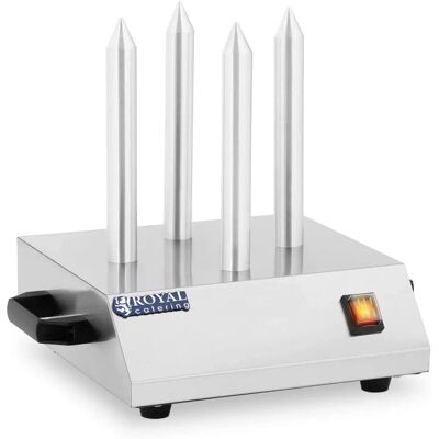Toaster pentru hot dog Royal Catering - 4 Spieße RCHW-200 Toaster pentru hot dog Royal Catering - 4 Spieße RCHW-200