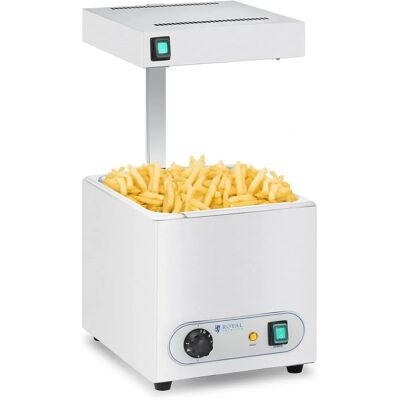 Calentador de papas con lámpara infrarroja - 850 W - GN 1/2 Calentador de papas con lámpara infrarroja - 850 W - GN 1/2