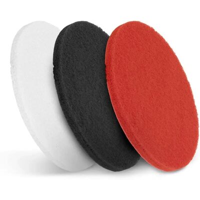 Ulsonix - Dischi per pulizia pavimenti - 17" - 3 pezzi - Morbido, Medio, Duro Ulsonix - Dischi per pulizia pavimenti - 17" - 3 pezzi - Morbido, Medio, Duro