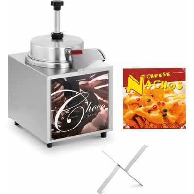 Royal Catering Sausdispenser - Rustfritt stål - 3,3/4,5 L - Varmefunksjon Royal Catering Sausdispenser - Rustfritt stål - 3,3/4,5 L - Varmefunksjon