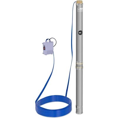 Pompa Pozzo - 10.800 L/h, 2.200 W - Acciaio Inox - Pompa Profonda Pompa Pozzo - 10.800 L/h, 2.200 W - Acciaio Inox - Pompa Profonda
