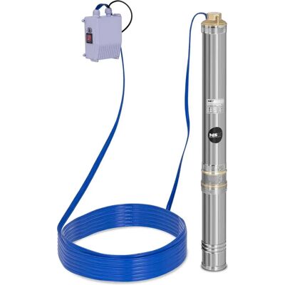 MSW roestvrijstalen putpomp - 4.800 L/h - 750 W - Diepe en Smalle Waterpomp MSW roestvrijstalen putpomp - 4.800 L/h - 750 W - Diepe en Smalle Waterpomp