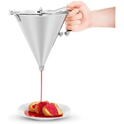 Imbuto a pistoni in acciaio inox 2L - Royal Catering Imbuto a pistoni in acciaio inox 2L - Royal Catering