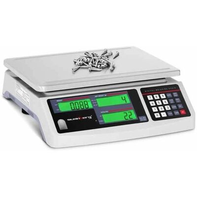 Nøyaktig tellevekst - 30kg/1g - 3 LCD - Batteri 72t SBS-PW-301CC Nøyaktig tellevekst - 30kg/1g - 3 LCD - Batteri 72t SBS-PW-301CC