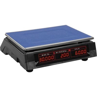 Steinberg Systems svarte prisskala - 30kg, 2g Steinberg Systems svarte prisskala - 30kg, 2g