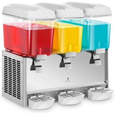 Royal Catering Juice Dispenser - 3 x 18 Litres Royal Catering Juice Dispenser - 3 x 18 Litres