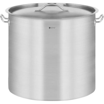 Royal Catering RCST-50E Olla de Acero Inoxidable 48L - Compatible con Inducción Royal Catering RCST-50E Olla de Acero Inoxidable 48L - Compatible con Inducción