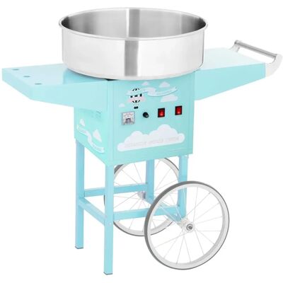 Machine à barbe à papa turquoise Royal Catering - 52cm, 1200W - Professionnelle - Publicité Machine à barbe à papa turquoise Royal Catering - 52cm, 1200W - Professionnelle - Publicité