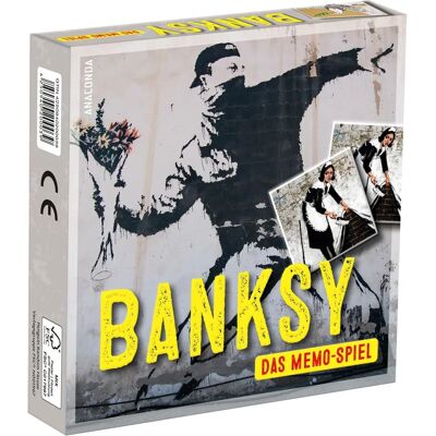 Banksy – Le jeu de mémoire - Jeu de mémoire avec 40 cartes - Publicité Banksy – Le jeu de mémoire - Jeu de mémoire avec 40 cartes - Publicité