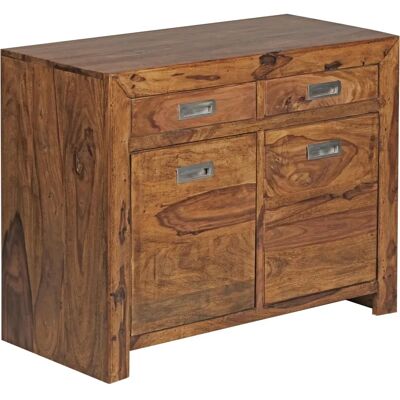 FineBuy Sheesham Szafka - Rustykalne Lite Drewno - 90cm FineBuy Sheesham Szafka - Rustykalne Lite Drewno - 90cm