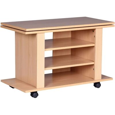 FineBuy TV Möbel - 75x38x50cm - Moderner Holzfernsehschrank mit Ablage FineBuy TV Möbel - 75x38x50cm - Moderner Holzfernsehschrank mit Ablage