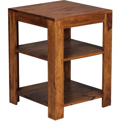 FineBuy Étagère Sheesham - 44x60x44 cm - 2 Compartiments - Marron Foncé - Publicité FineBuy Étagère Sheesham - 44x60x44 cm - 2 Compartiments - Marron Foncé - Publicité