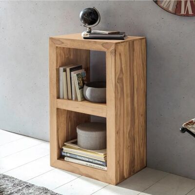 Étagère en acacia massif Wohnling Mumbai - Design moderne - Publicité Étagère en acacia massif Wohnling Mumbai - Design moderne - Publicité