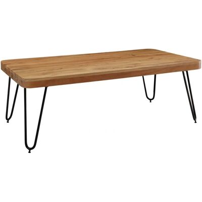 Skyport Håndgefertigter Akazien Holz Couchtisch FSC Landhausstil Skyport Håndgefertigter Akazien Holz Couchtisch FSC Landhausstil