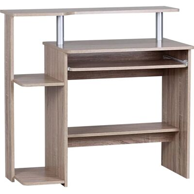 FineBuy Bureau Informatique - 94x90.5x48.5 cm avec Tiroir pour Clavier - Compact - Publicité FineBuy Bureau Informatique - 94x90.5x48.5 cm avec Tiroir pour Clavier - Compact - Publicité