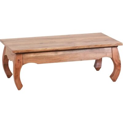 FineBuy Table Basse en Bois Massif Holly - 110x60x40 cm - Design Oriental - Publicité FineBuy Table Basse en Bois Massif Holly - 110x60x40 cm - Design Oriental - Publicité