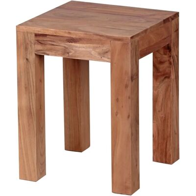 FineBuy Table d'Appoint Bois Massif 35x35 cm Table Salon - Side Table - Publicité FineBuy Table d'Appoint Bois Massif 35x35 cm Table Salon - Side Table - Publicité
