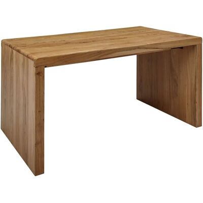 Biurko z litego drewna akacjowego FineBuy - 160cm, Wytrzymałe, Rękodzieło Biurko z litego drewna akacjowego FineBuy - 160cm, Wytrzymałe, Rękodzieło