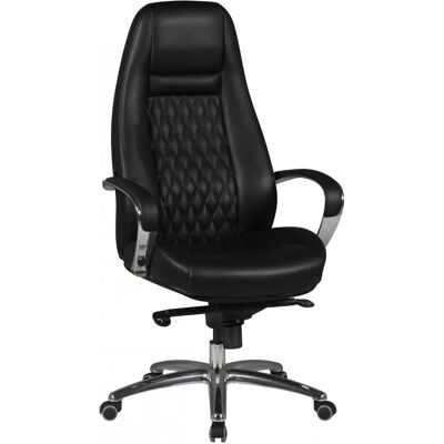 Sedia da ufficio AMSTYLE SPM1.298 Pelle Nera - Ergonomica e Regolabile Sedia da ufficio AMSTYLE SPM1.298 Pelle Nera - Ergonomica e Regolabile
