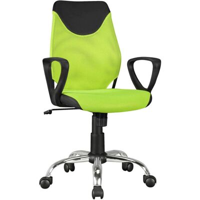 Sedia ergonomica per bambini Amstyle - Nero Lime - Sedia da scrivania per bambini Sedia ergonomica per bambini Amstyle - Nero Lime - Sedia da scrivania per bambini