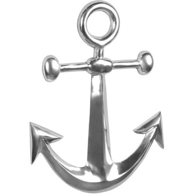 Wohnling Aluminium Anker - 62,5cm Maritime Dekoration Wohnling Aluminium Anker - 62,5cm Maritime Dekoration