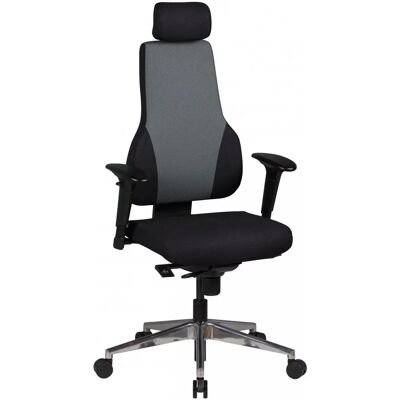 FineBuy Ergonomischer Bürostuhl - Schwarz/Grau - 120kg Max FineBuy Ergonomischer Bürostuhl - Schwarz/Grau - 120kg Max