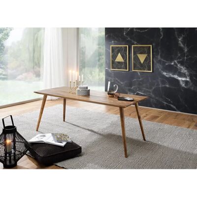 Wohnling Rustikaler Sheesham Esstisch - Landhausstil Wohnling Rustikaler Sheesham Esstisch - Landhausstil