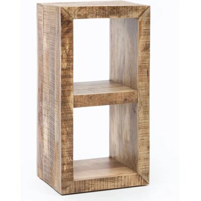 FINEBUY Regał z Mango - Rustykalny 45x90x35 cm - Regał FINEBUY Regał z Mango - Rustykalny 45x90x35 cm - Regał