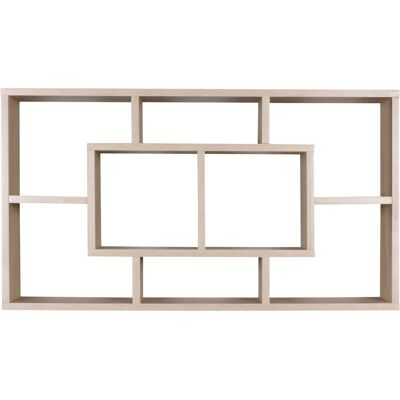 Étagère Murale FineBuy PAOLA 85x47,5x16cm MDF Moderne - Tableau Murale Flottant - Publicité Étagère Murale FineBuy PAOLA 85x47,5x16cm MDF Moderne - Tableau Murale Flottant - Publicité