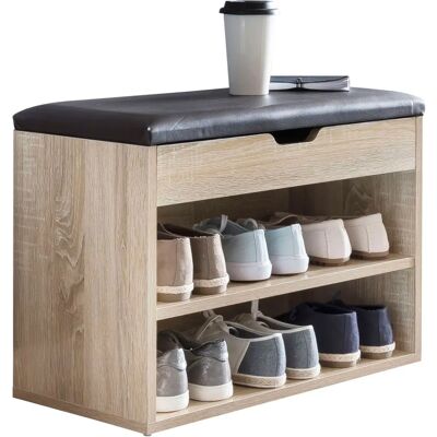 Armadio scarpe Wohnling Sonoma - 3 Scomparti Armadio scarpe Wohnling Sonoma - 3 Scomparti