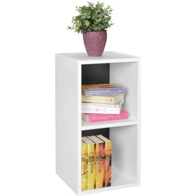 FineBuy Kleines Holzregal 30x60x30 cm Moderner Wandregal Kompakte Bücherregal FineBuy Kleines Holzregal 30x60x30 cm Moderner Wandregal Kompakte Bücherregal