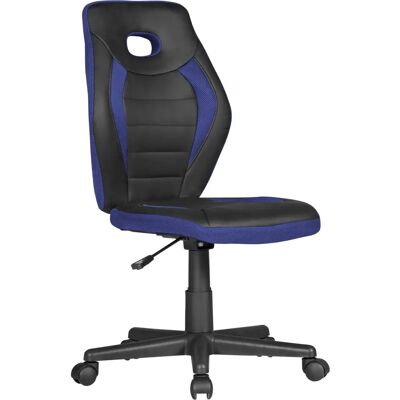 Chaise de bureau pour enfants LUAN - Ergonomique, Bleu/Noir, Réglable en hauteur - Publicité Chaise de bureau pour enfants LUAN - Ergonomique, Bleu/Noir, Réglable en hauteur - Publicité