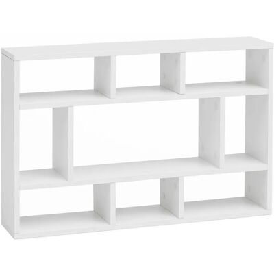 Wohnling Fehér Fali Polc 75x51x16 cm - Polc Wohnling Fehér Fali Polc 75x51x16 cm - Polc