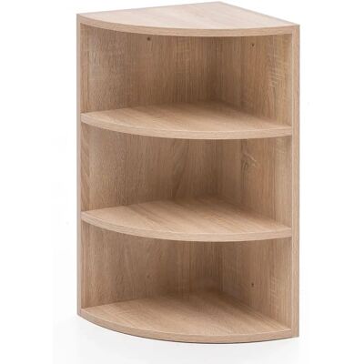 Wohnling Sarokpolc Sonoma - Fa falipolc - 30x60x30cm Wohnling Sarokpolc Sonoma - Fa falipolc - 30x60x30cm